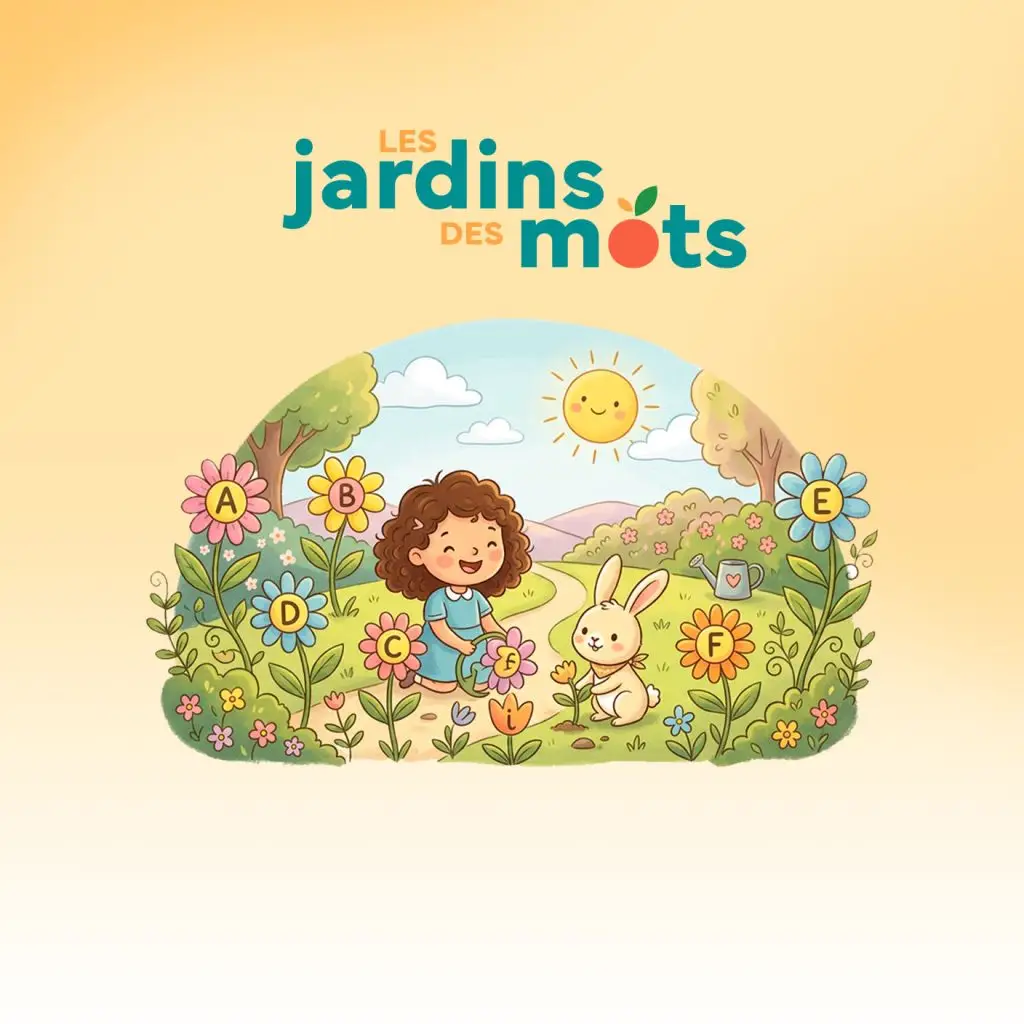 Les jardins des mots : Et si apprendre le français commençait par un jeu, une devinette ou une nouvelle découverte ?